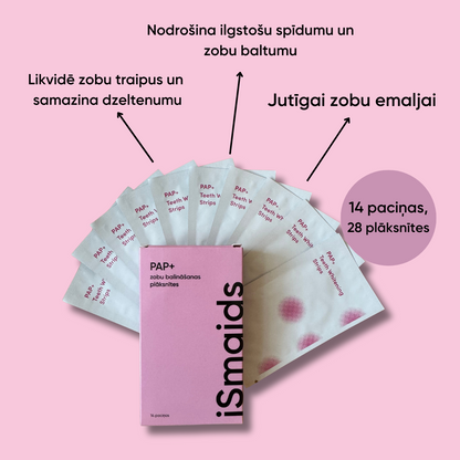 Zobu balināšanas plāksnītes